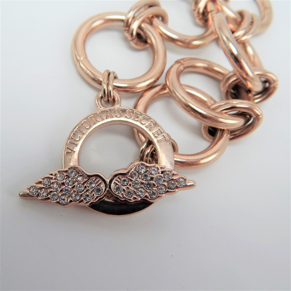 Victoria Secret Rose Gold Angel Wing Bracelet